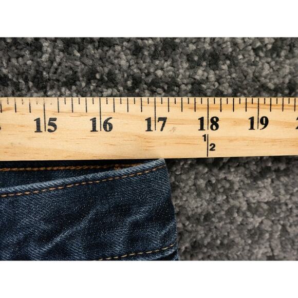 Abercrombie & Fitch Jeans Mens 34x34 Blue The A&F Skinny 100% Cotton Preppy - Picture 7 of 13